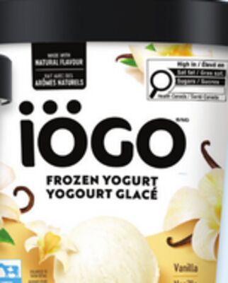 Contenant de yogourt glacé iögo