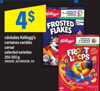 Céréales kellogg's