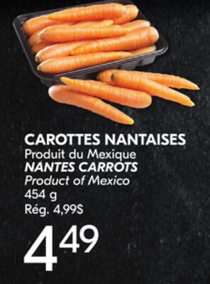 CAROTTES NANTAISES